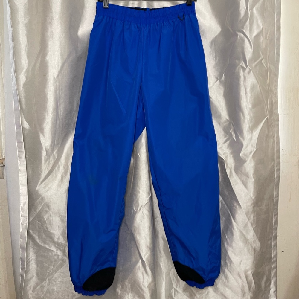 VTG 90’s Columbia Sportswear Blue Black Casual Ski Outdoors Bootcut Pants Bottom